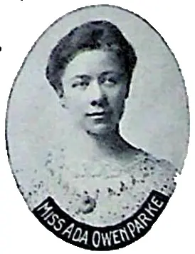 Photo of Miss Ada Owen Parke